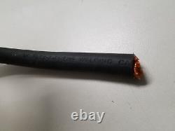 1/0 Awg Welding Cable Wire Flexaprene Copper Battery Solar Black 100' Feet