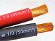 100' Excelene 1/0 Awg Welding/battery Cable 50' Red 50' Black 600v USA Made Epdm
