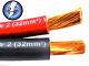 100' Ft Excelene 2 Awg Gauge Welding & Battery Cable 50' Red 50' Black USA