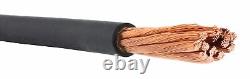 #2 AWG Flex-A-Prene Welding/Battery Cable Black Made in USA (100 FEET)