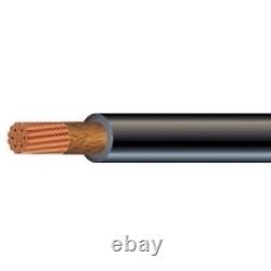 3/0 Awg Epdm Black Welding And Battery Cable -flexible High Temp USA 25 Ft