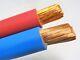 40' Ft 1/0 Awg Welding/battery Cable 20' Red 20' Blue 600v Made In USA Copper