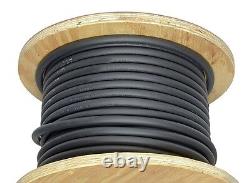 50' 4/0 AWG Class K Copper Welding Cable Black 600V