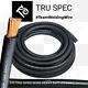 50 Feet 1/0 AWG Tru Spec TeamWeldingWire Copper Welding Battery cable Wire BLACK