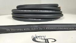 50 Feet 1/0 AWG Tru Spec TeamWeldingWire Copper Welding Battery cable Wire BLACK