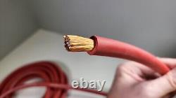 50 Feet 1/0 AWG Tru Spec #TeamWeldingWire Copper Welding Battery cable Wire RED