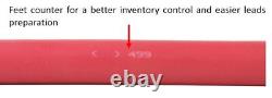 #6 Gauge AWG Flex-A-Prene Welding/Battery Cable Red Made in USA (100 FEET)