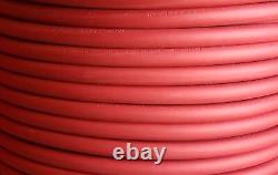 #6 Gauge AWG Flex-A-Prene Welding/Battery Cable Red Made in USA (100 FEET)