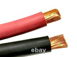 AC/DC Wire 8 Gauge 8 AWG Welding Battery Pure Copper Flexible Cable Wire Car