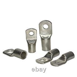Cable Wire AWG Tinned Copper Cable Lugs Ring Terminals Welding Battery Marine
