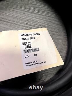 Pro Welding Cable 2 AWG 50 ft Long
