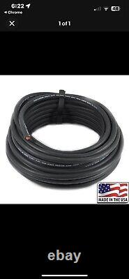 Welding Cable 4/0 AWG Welding Cable Black, 75
