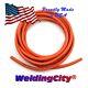 WeldingCity 0-AWG USA-made Heavy Duty Flexible EPDM Jacket Welding Cable Orange